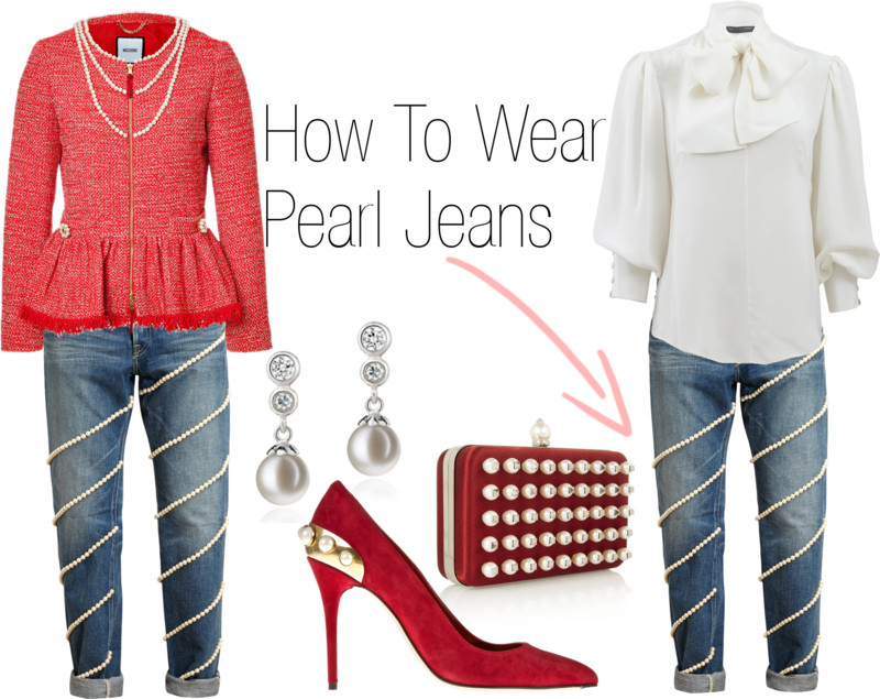 Pearls Only Fashion: How to Wear Pearl Jeans
