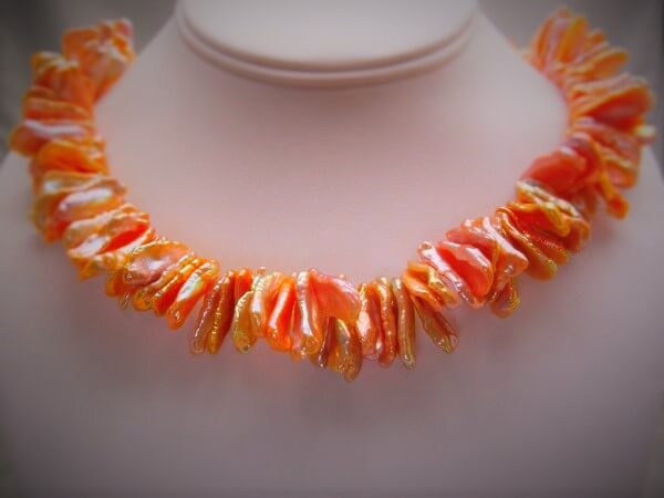 keshi pearls necklace