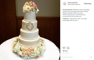 pearl wedding cakes