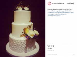 pearl wedding cakes