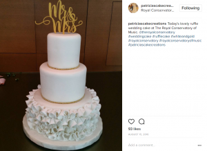 pearl wedding cakes