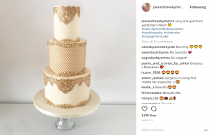 pearl wedding cakes