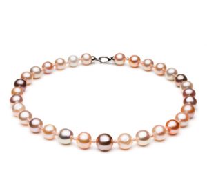 multicolor pearl necklace