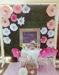 tea party decorations