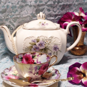 high tea party china