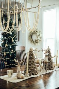 pearl christmas garland
