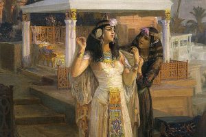 cleopatra and the expensive meal