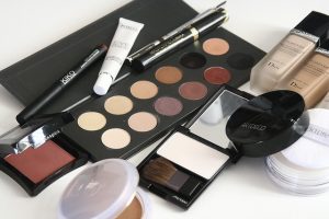 makeup and pearls
