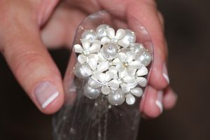 pearl hair pins