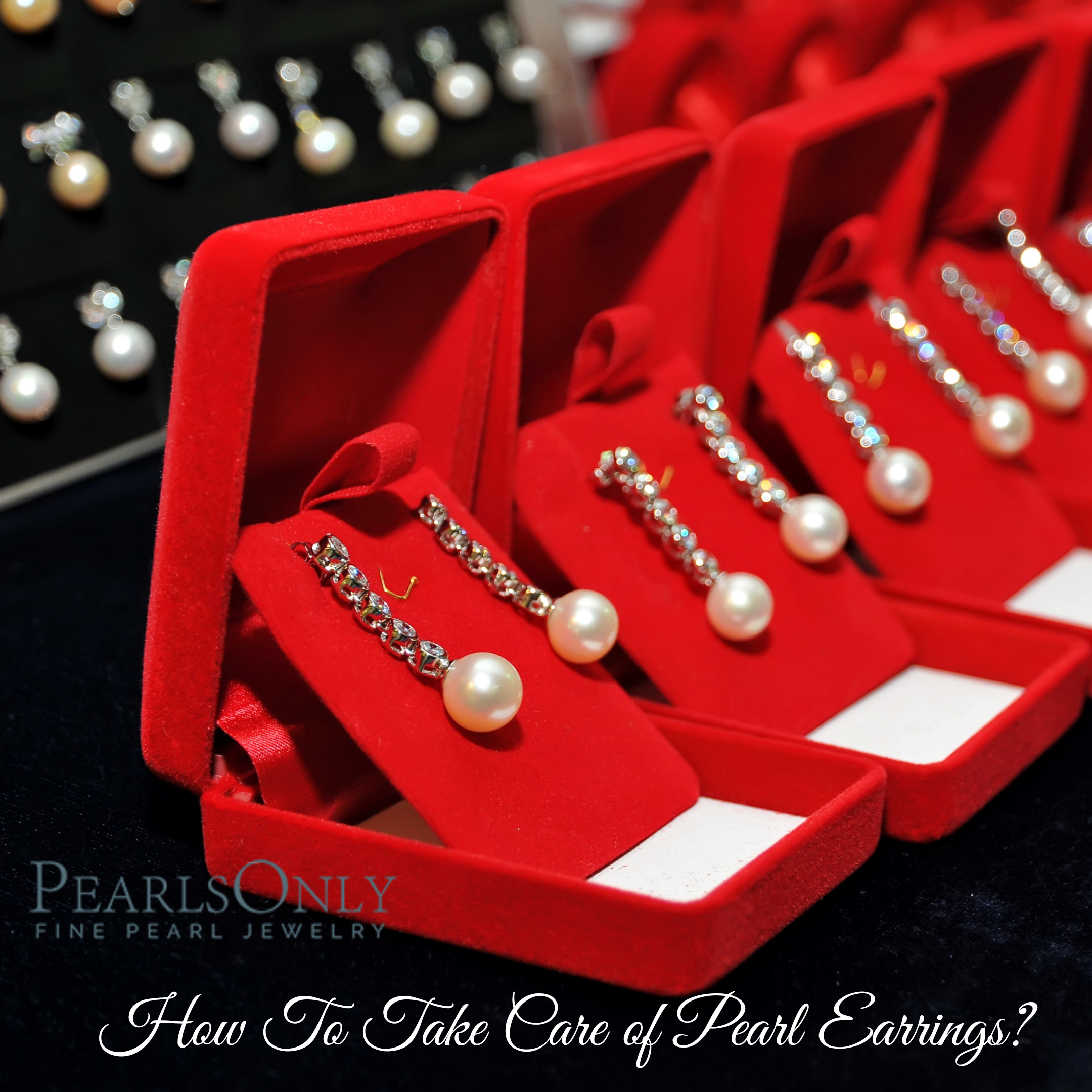 ho to take care of your pearl earrings