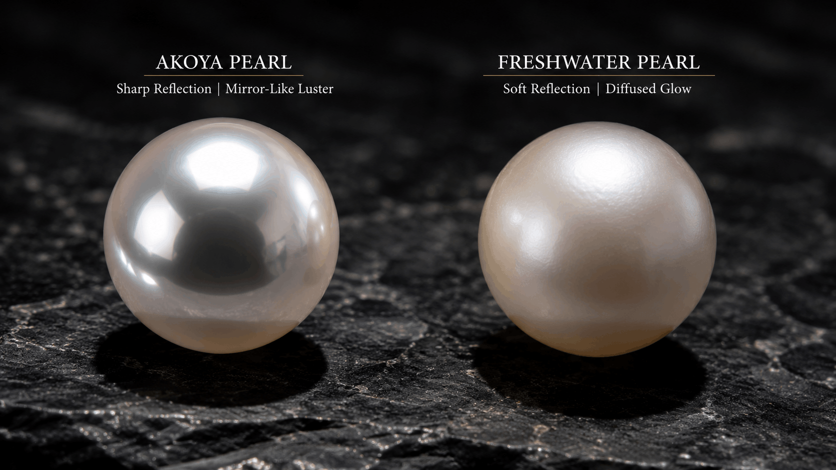 02. How to Tell Akoya from Freshwater Pearls by Luster