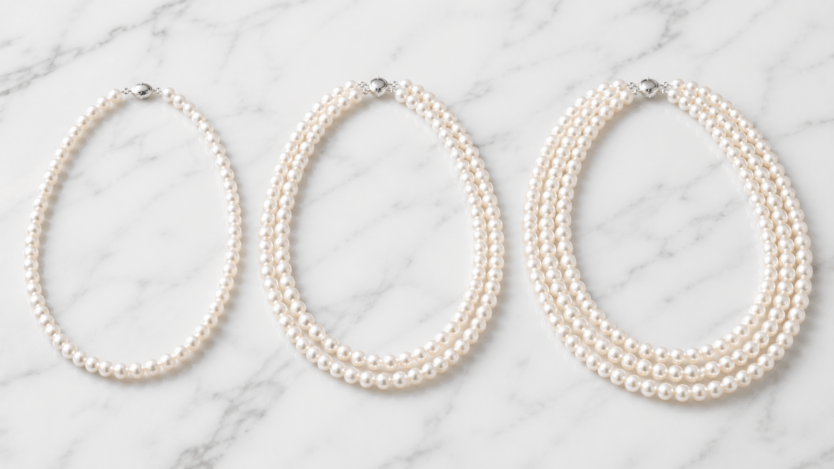 04. Choosing Pearl Size and Strand Number for Your Wedding