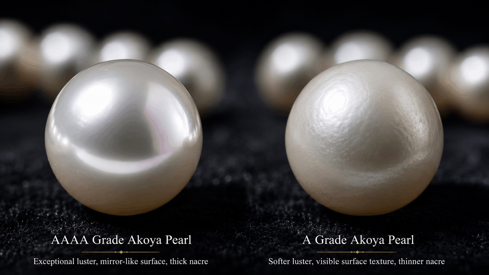 05. Akoya Saltwater Pearl Necklace Quality Grades