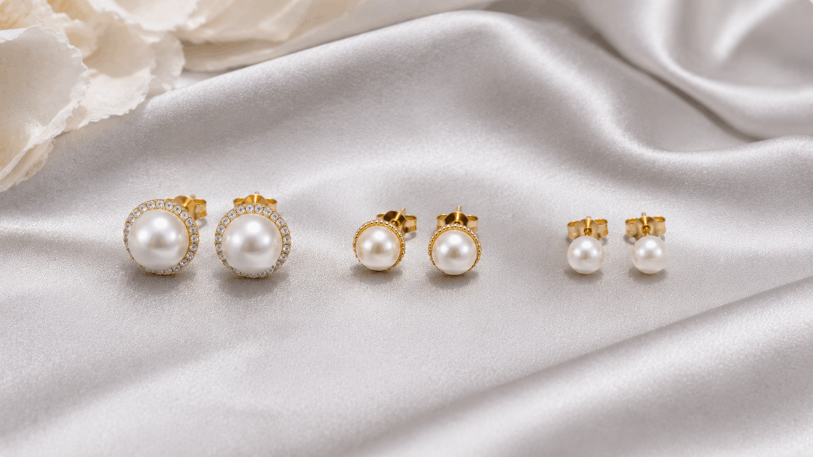 04. Pearl Earrings for Bridesmaids — Coordinating Without Matching