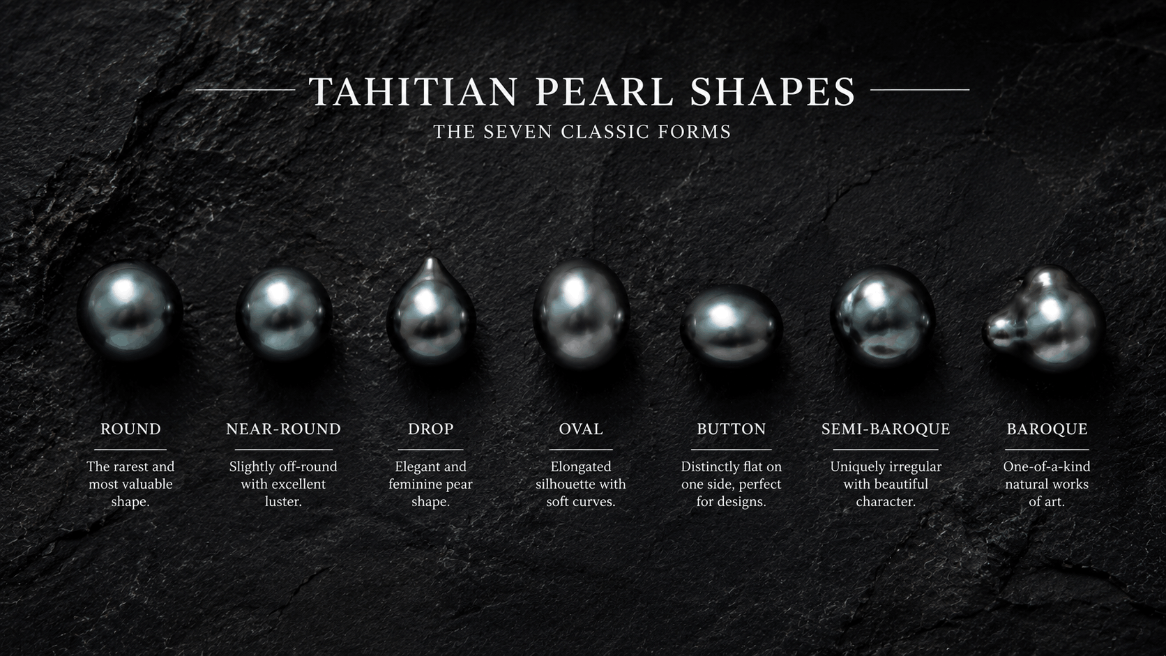04. Size and Shape of Tahiti Black Pearls