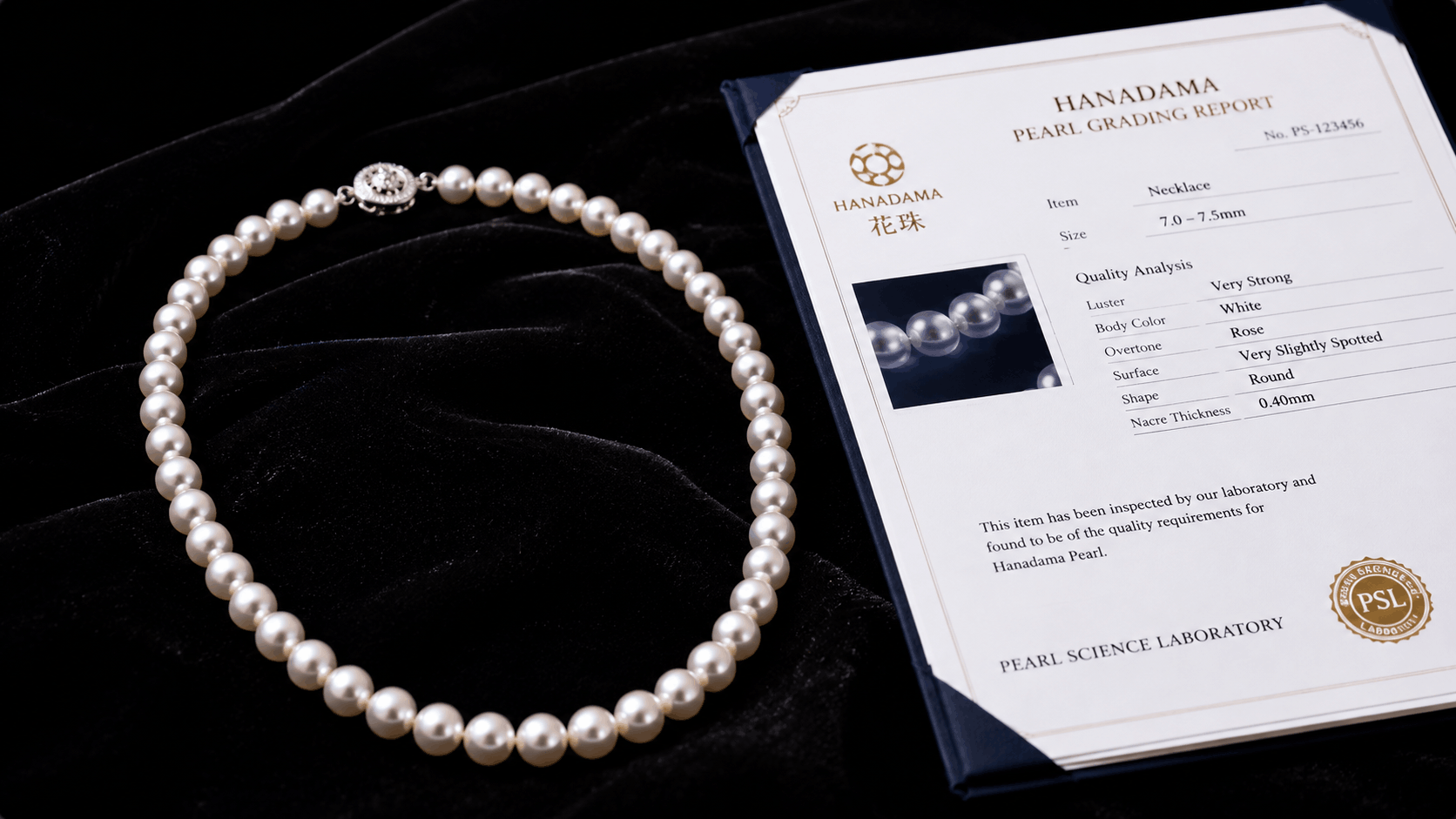 06. Hanadama — The Finest Japanese Akoya Pearl Necklace Available