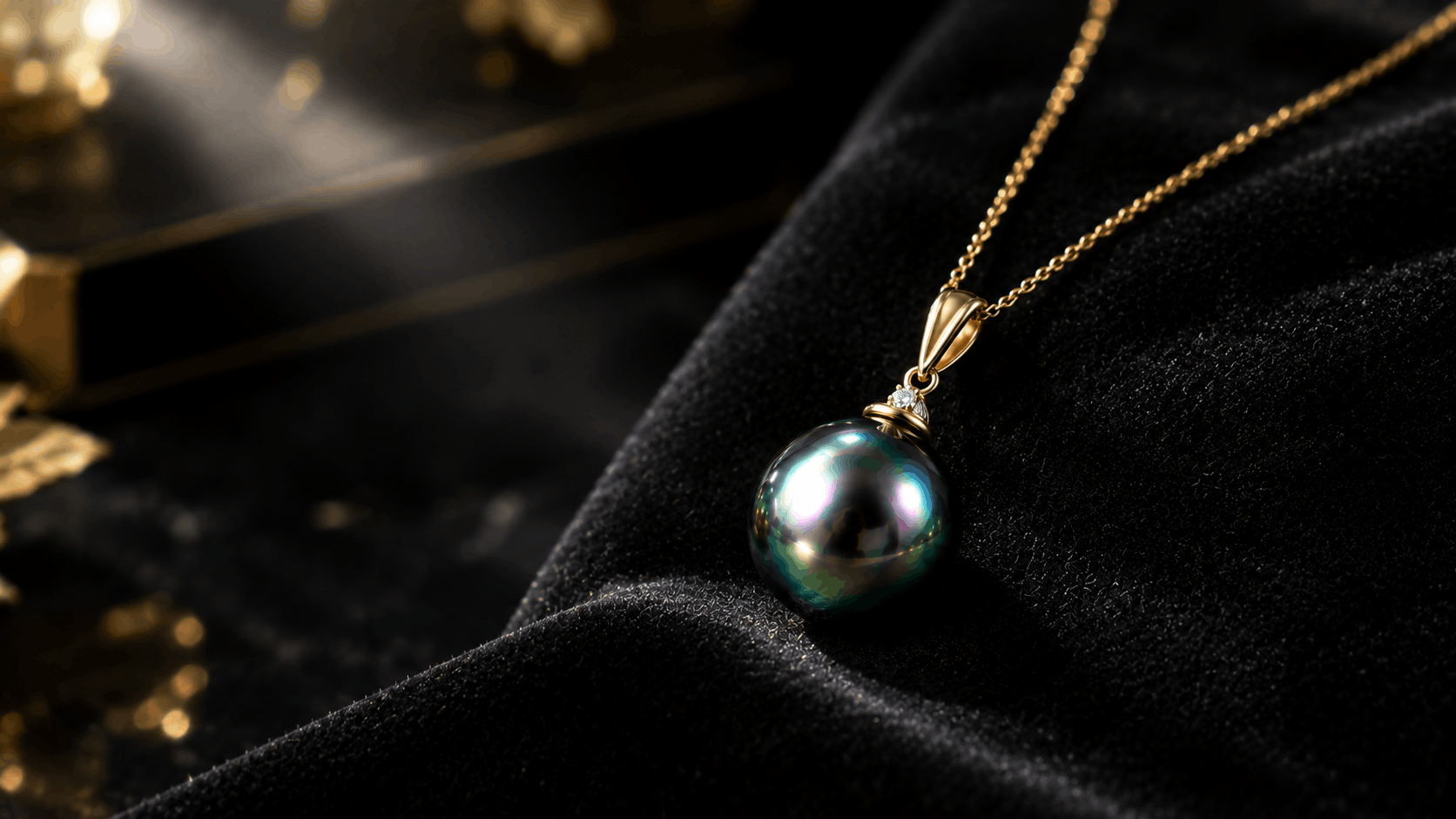 04. Tahitian Pearl Pendants — One Pearl, Maximum Impact