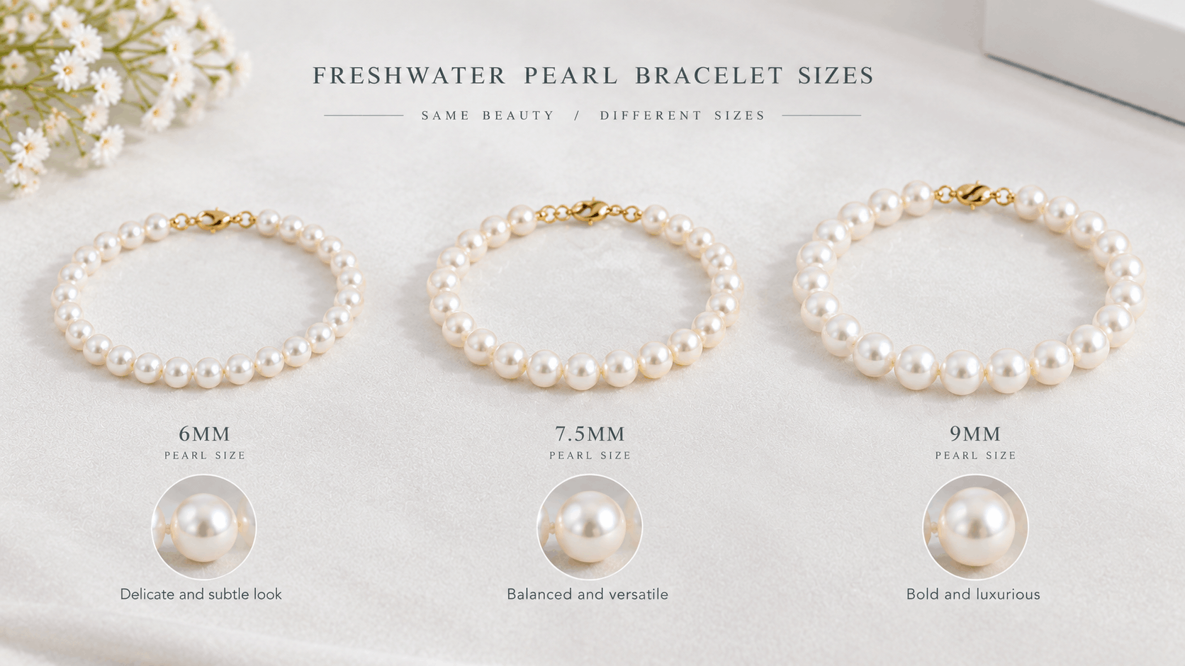 03. Choosing the Right Freshwater Pearl Bracelet Size