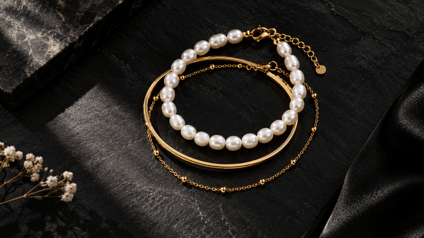 04. How to Stack a Freshwater Pearl Bracelet