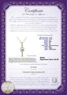 product certificate: AK-W-AA-78-P-Johana