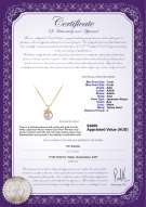 product certificate: AK-W-AAA-78-P-Luella