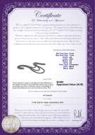 product certificate: B-AA-67-N-TRP