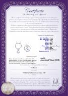 product certificate: JAK-W-AAA-78-P-Dolores