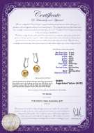 product certificate: SSEA-G-AAA-1011-E-Ophelia