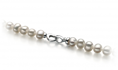 8-9mm A Quality Freshwater Cultured Pearl Necklace in Sinead White