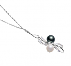 6-7mm AAAA Quality Freshwater Cultured Pearl Pendant in Davina Multicolour