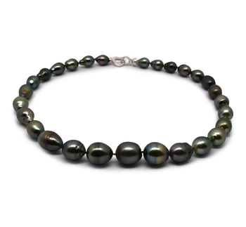 9-13mm Baroque Quality Tahitian Cultured Pearl Necklace in 17-inch Multicolour 9-13mm Baroque Quality Tahitian Cultured Pearl Necklace in 17-inch Multicolour
