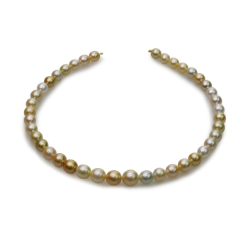 8.2-12mm Baroque Quality South Sea Cultured Pearl Necklace in 18-inch Multicolour 8.2-12mm Baroque Quality South Sea Cultured Pearl Necklace in 18-inch Multicolour