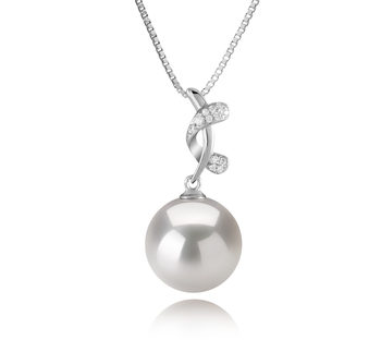 11-12mm AA+ Quality Freshwater - Edison Cultured Pearl Pendant in Angie White 11-12mm AA+ Quality Freshwater - Edison Cultured Pearl Pendant in Angie White