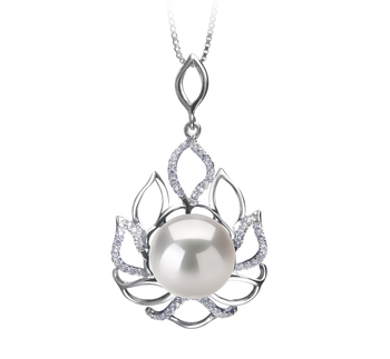 12-13mm AA+ Quality Freshwater - Edison Cultured Pearl Pendant in Calida White 12-13mm AA+ Quality Freshwater - Edison Cultured Pearl Pendant in Calida White