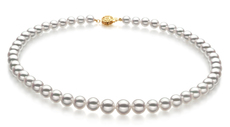 6-9mm Hanadama - AAAA Quality Japanese Akoya Cultured Pearl Necklace in Hanadama 18-inch White 6-9mm Hanadama - AAAA Quality Japanese Akoya Cultured Pearl Necklace in Hanadama 18-inch White