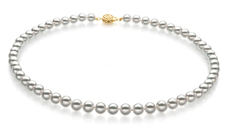 6.5-7mm Hanadama - AAAA Quality Japanese Akoya Cultured Pearl Necklace in Hanadama 18-inch White 6.5-7mm Hanadama - AAAA Quality Japanese Akoya Cultured Pearl Necklace in Hanadama 18-inch White