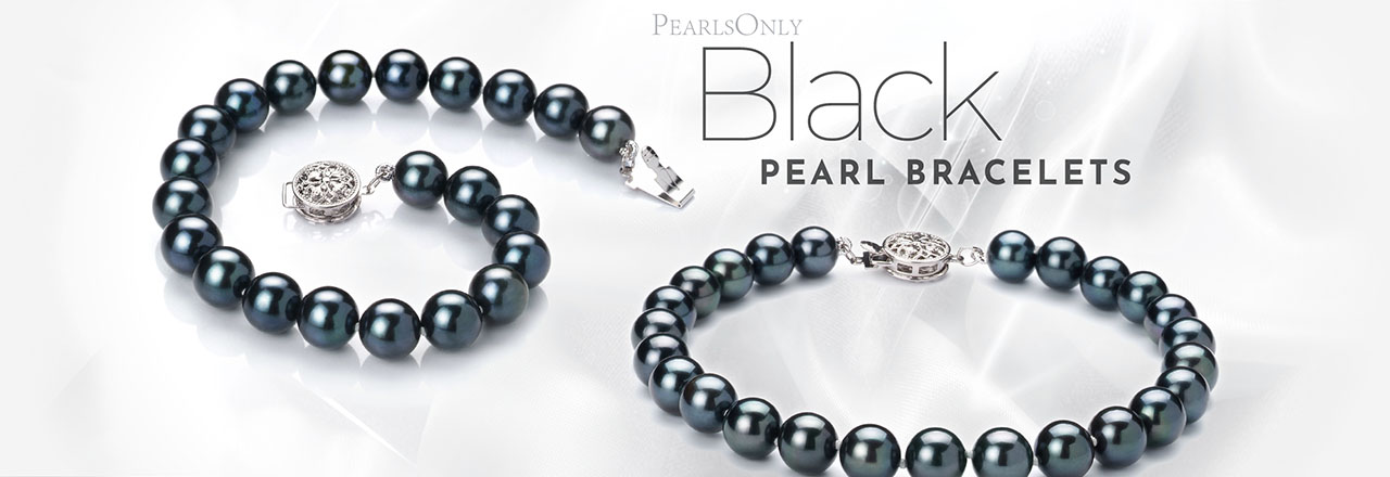PearlsOnly Black Pearl Bracelets
