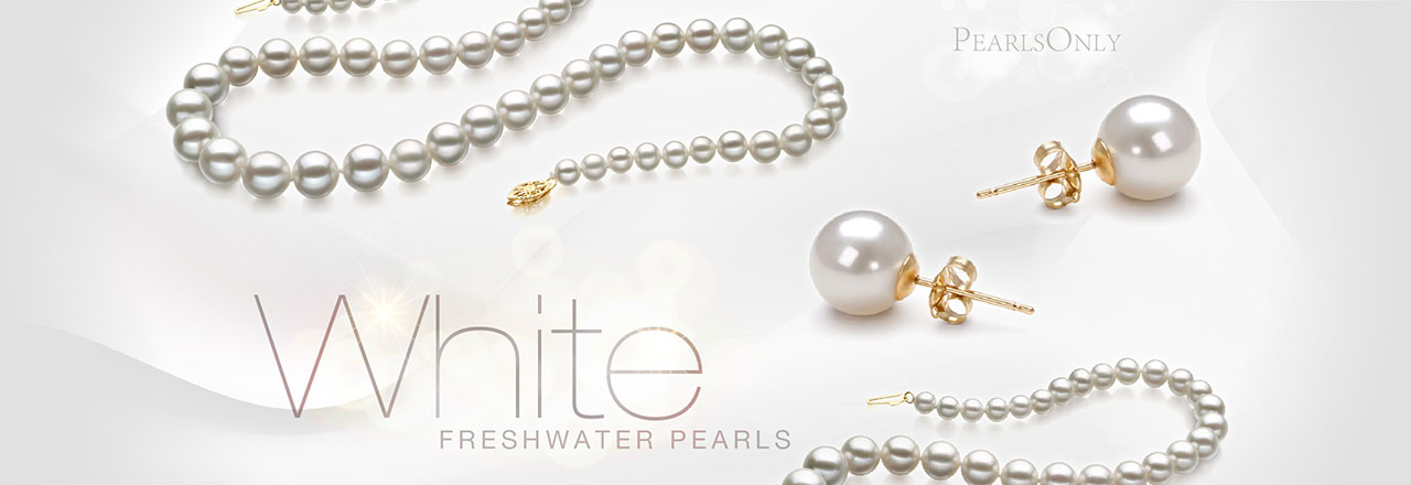 PearlsOnly White Freshwater Pearls